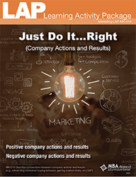 LAP-MK-019, Just Do It...Right (Company Actions and Results) (Download) MK:019, LAP-MK-003, Marketing, Management
